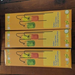 NWT Outdoor Tealight Holders with stakes and Tealight candles